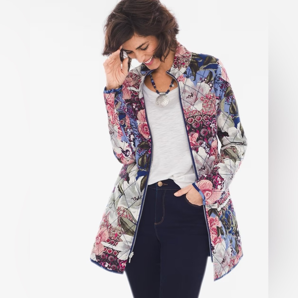 Chico’s Reversible Quilted Jacket
